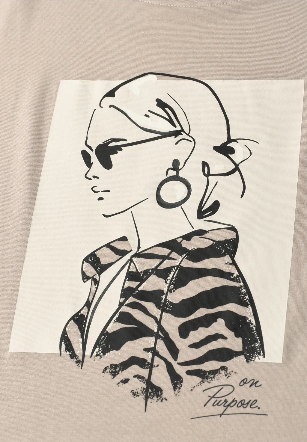 LADY BEIGE TEE