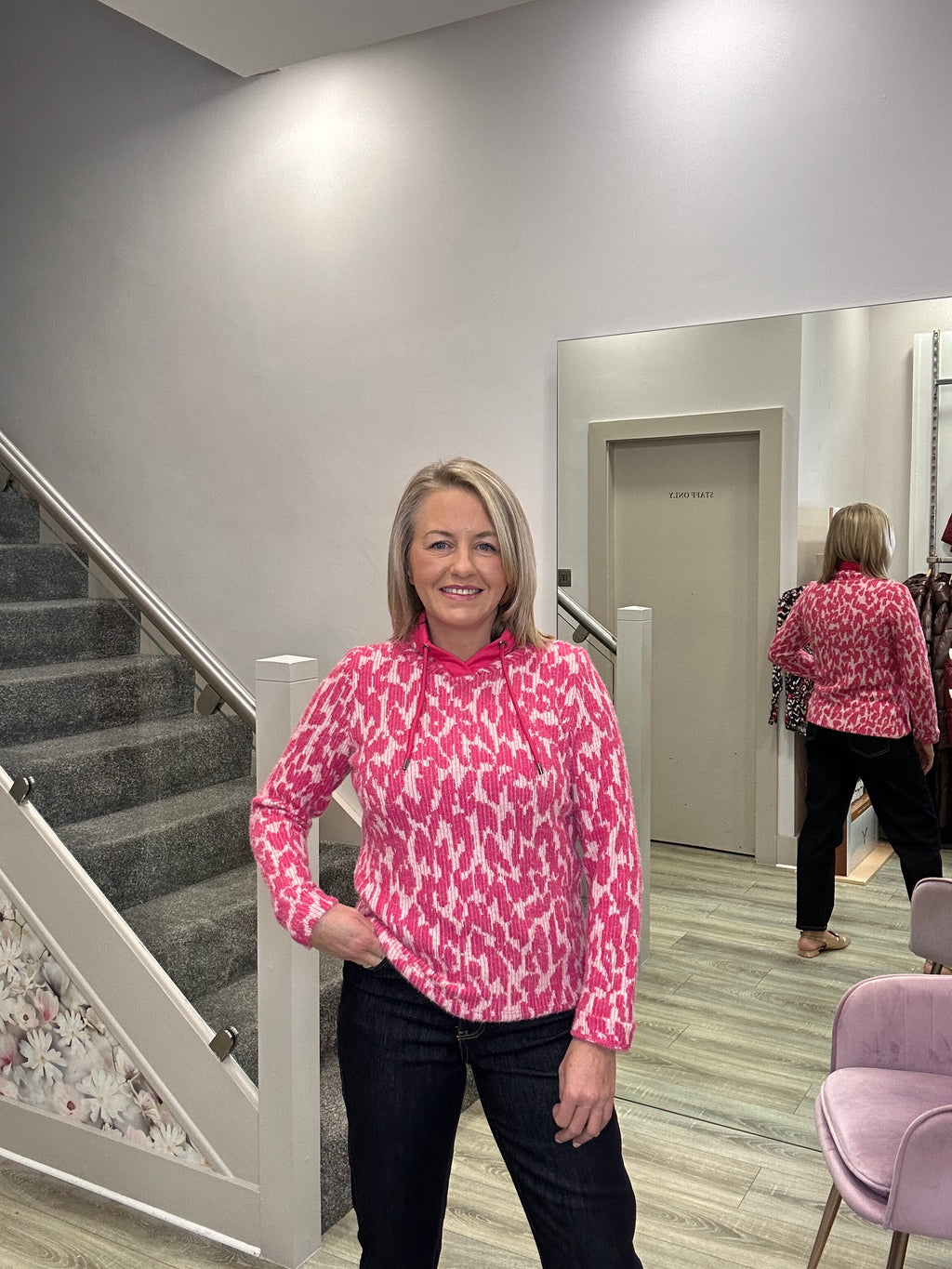 ROSIE PINK SWEATER