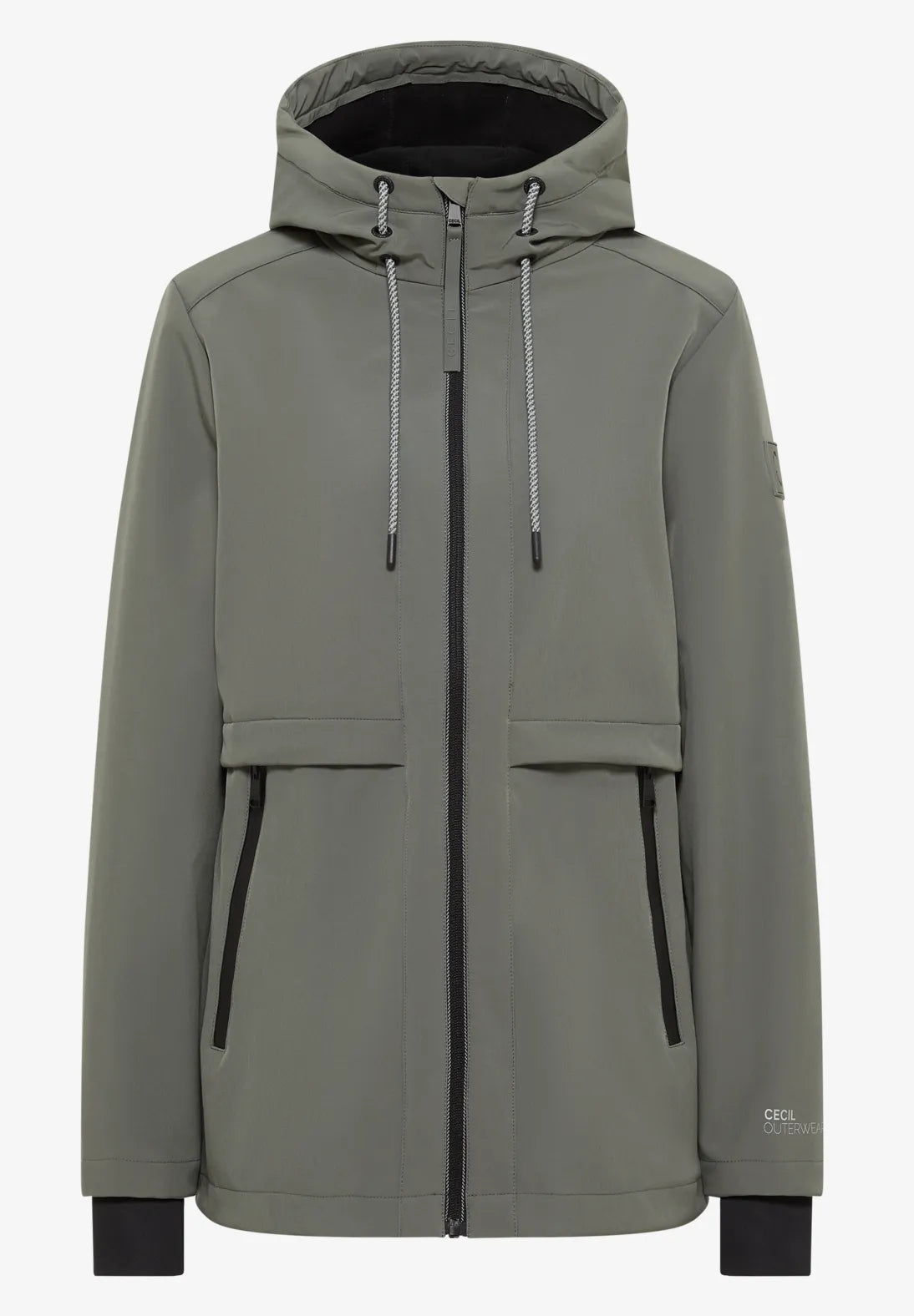 SHELL KHAKI COAT