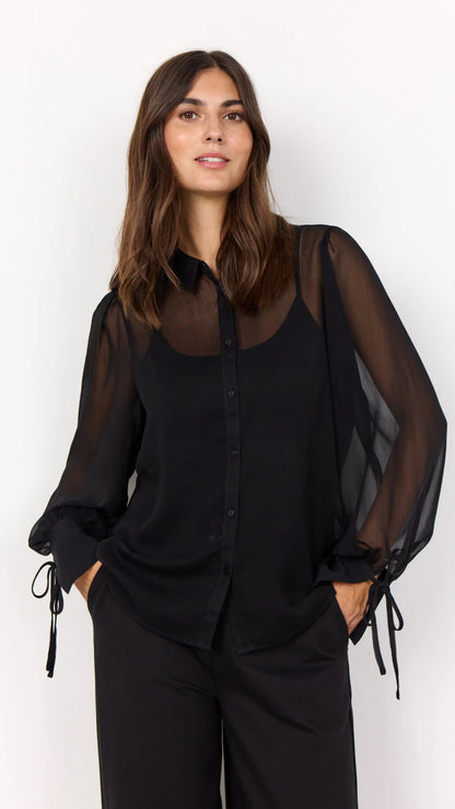 NAIA BLACK BLOUSE