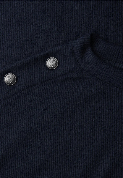 LANIE NAVY TOP