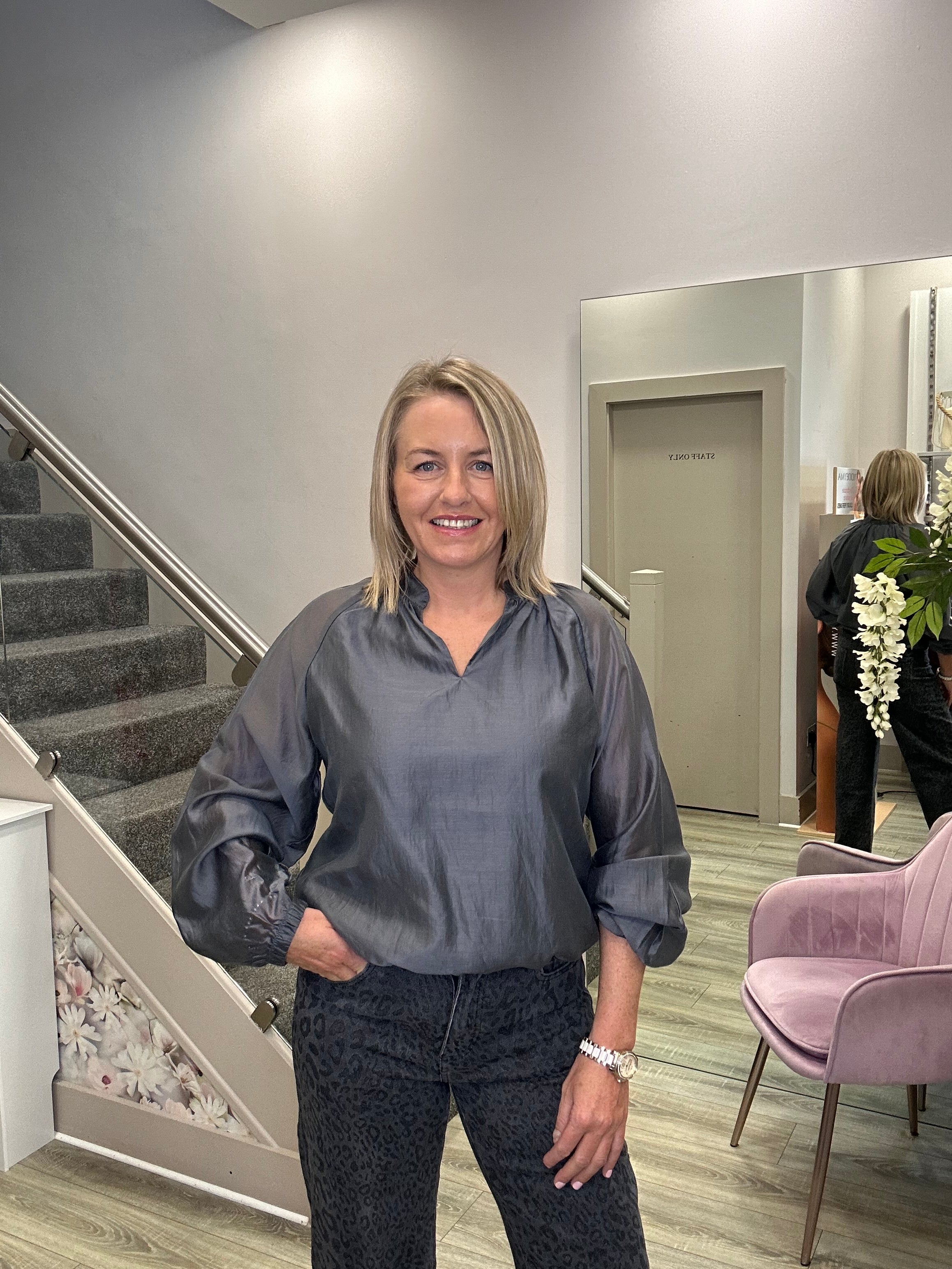 PELLE BLOUSE