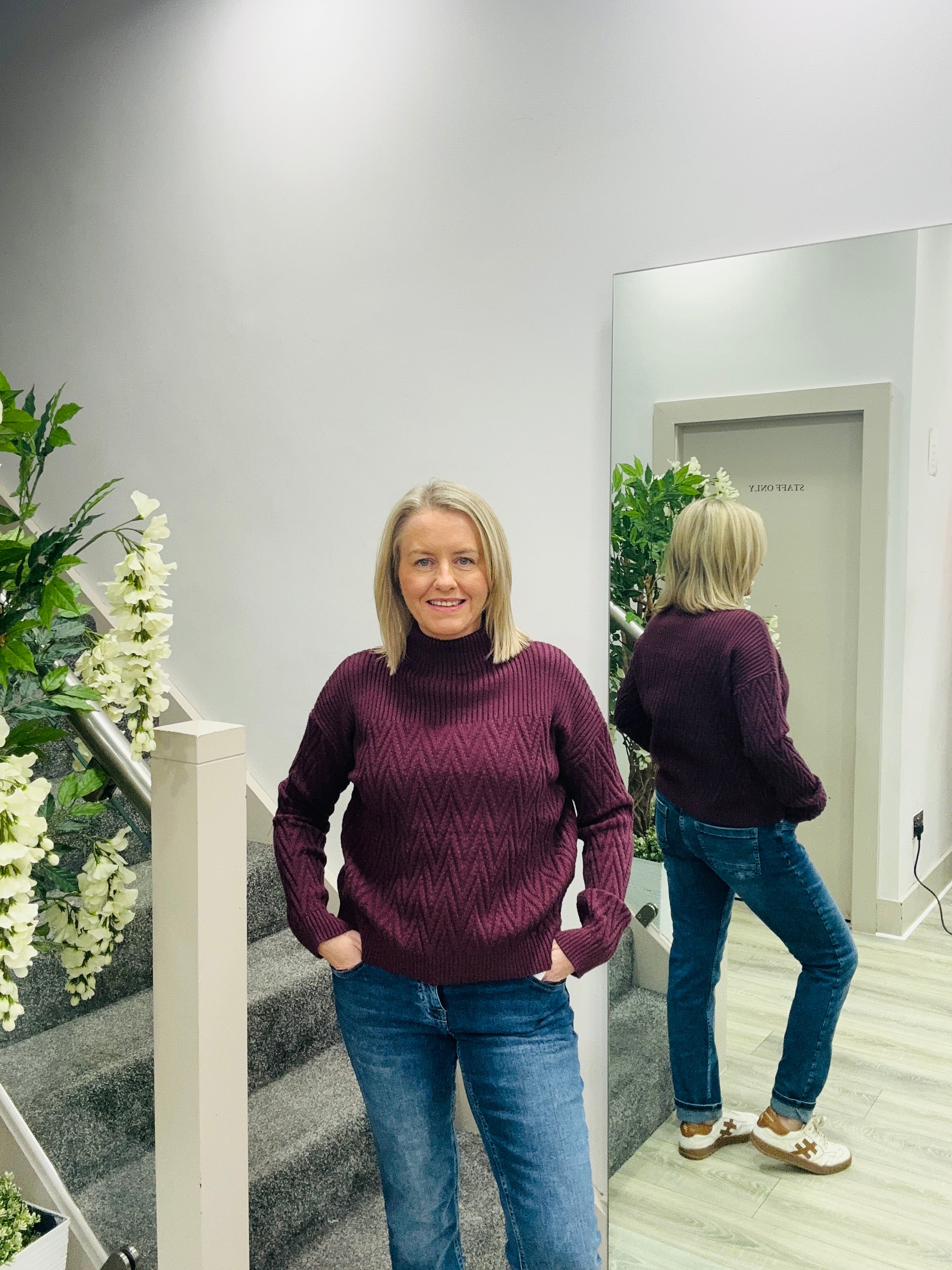 HARPER BERRY KNIT