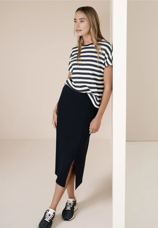 FRAN NAVY T-SHIRT