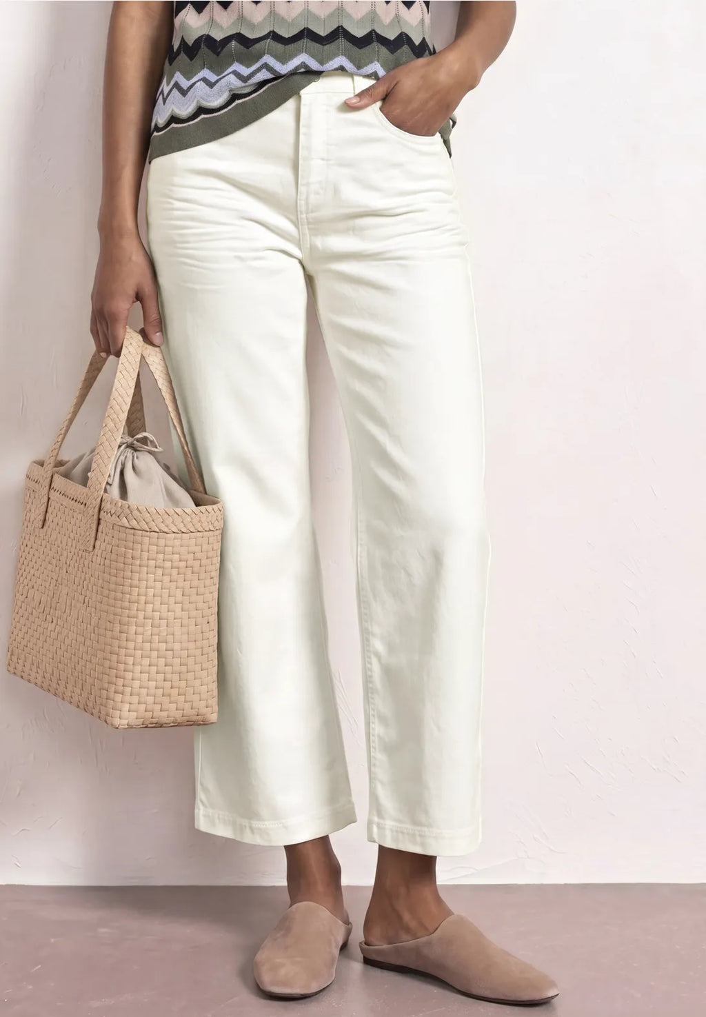 EMEE WHITE JEAN