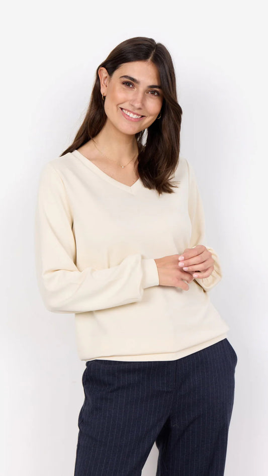 ISIE CREAM SWEATER