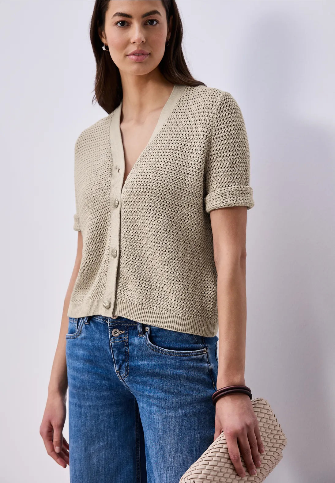 ZURI BEIGE CARDIGAN