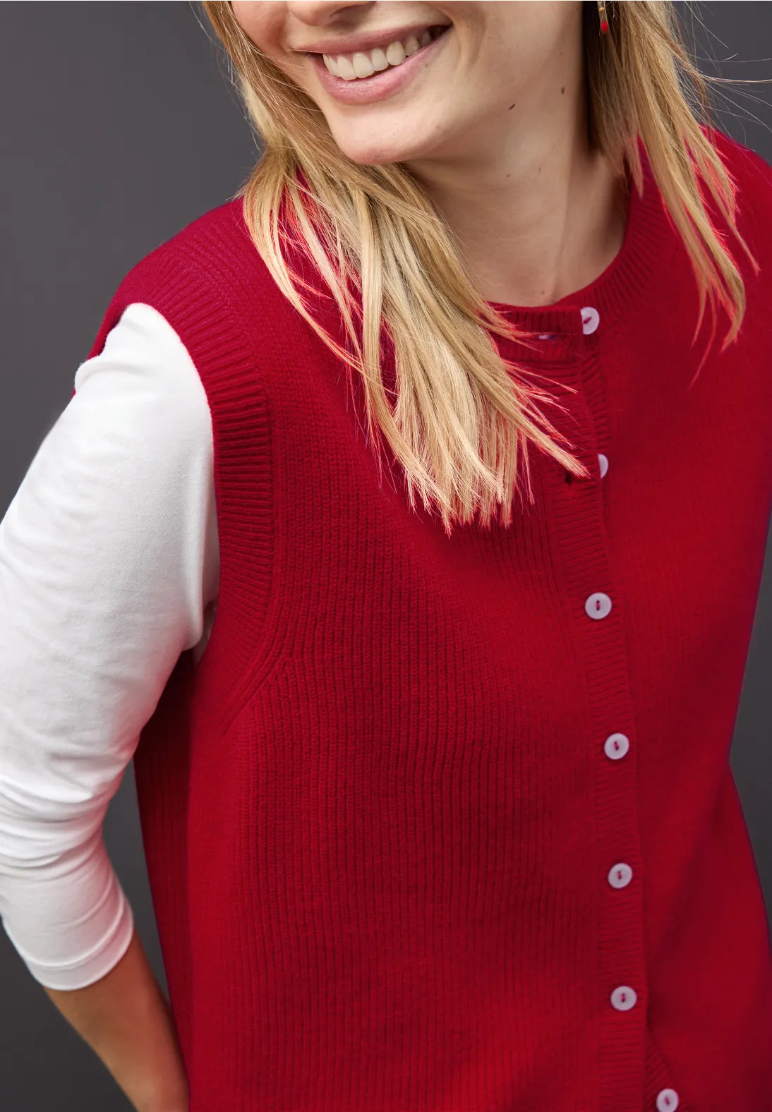 ARMELL RED PULLOVER