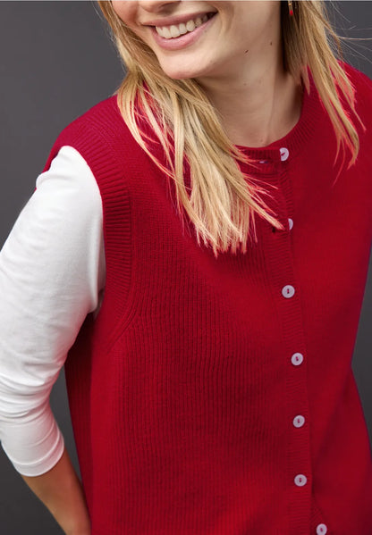 ARMELL RED PULLOVER
