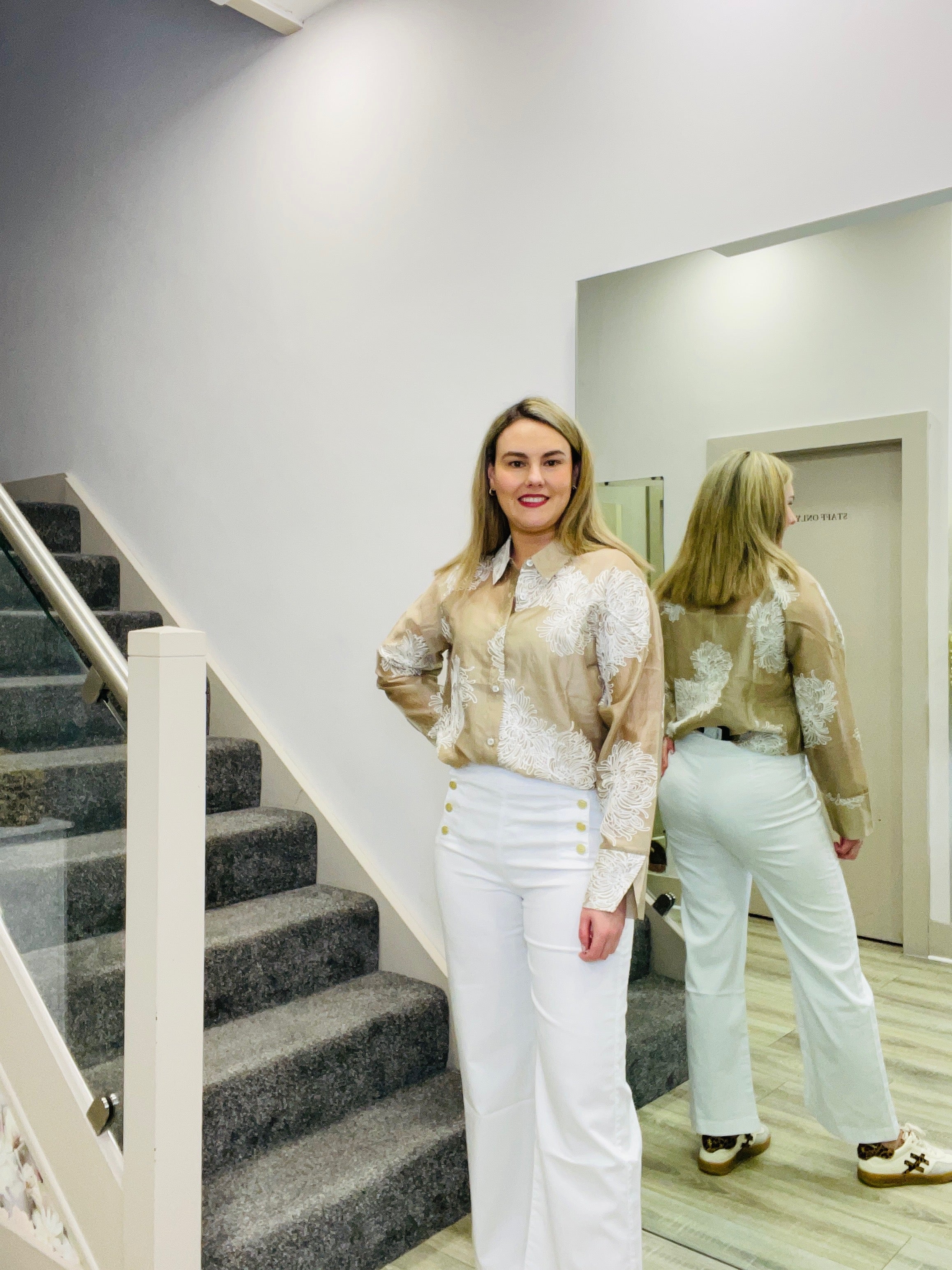 CALOR WHITE JEAN