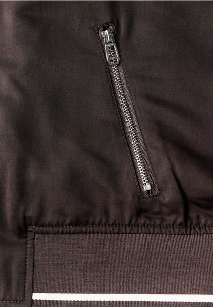 GEMMA BROWN BOMBER JACKET