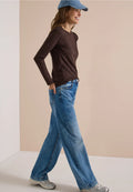 LALA BROWN TOP