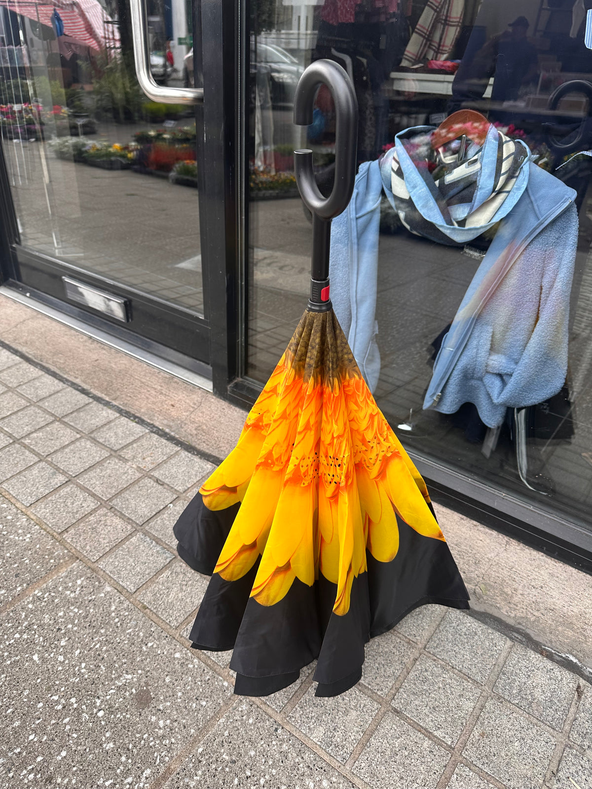 YELLOW FLOWER  UMBRELLA