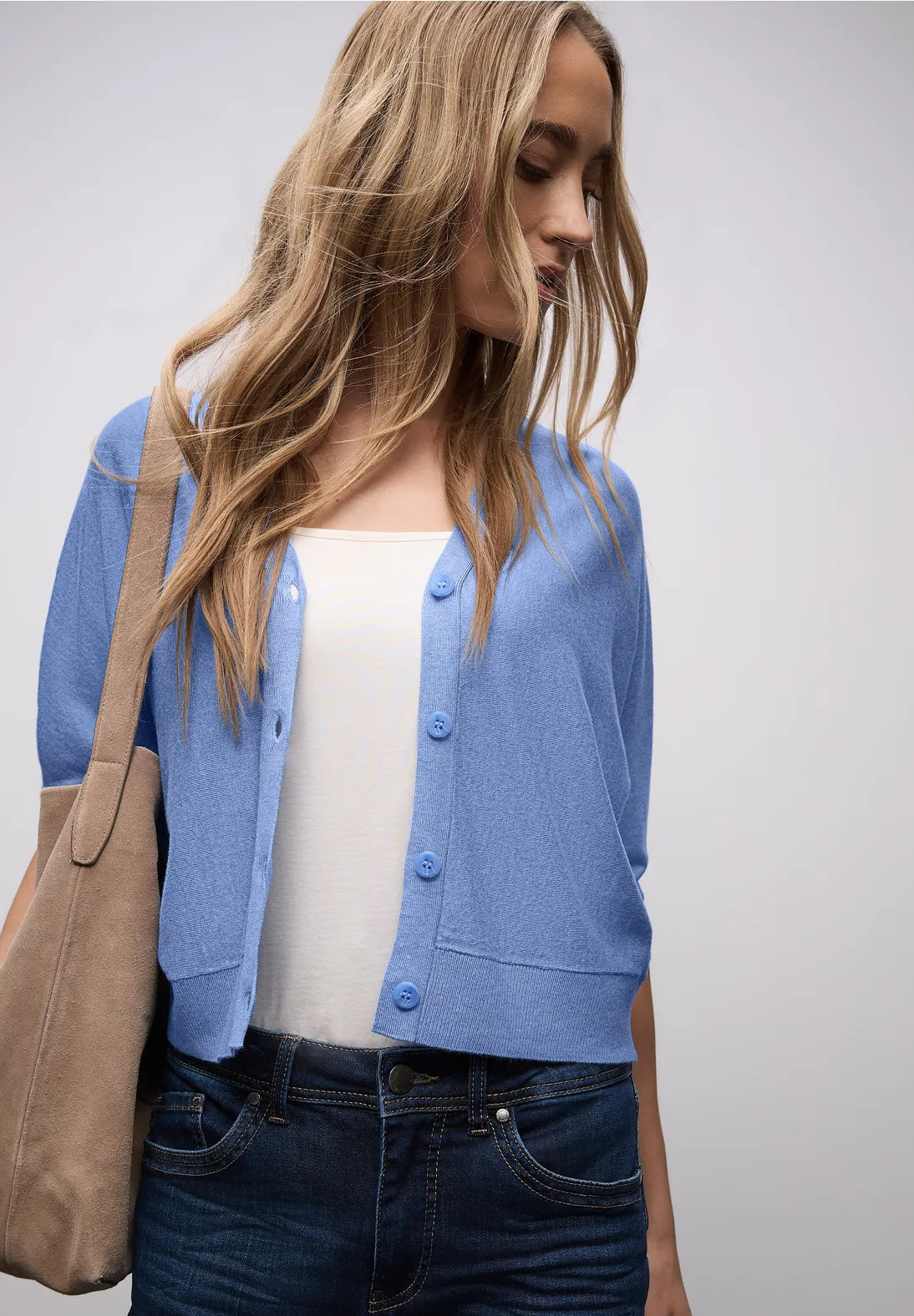 EMILY BLUE CARDIGAN