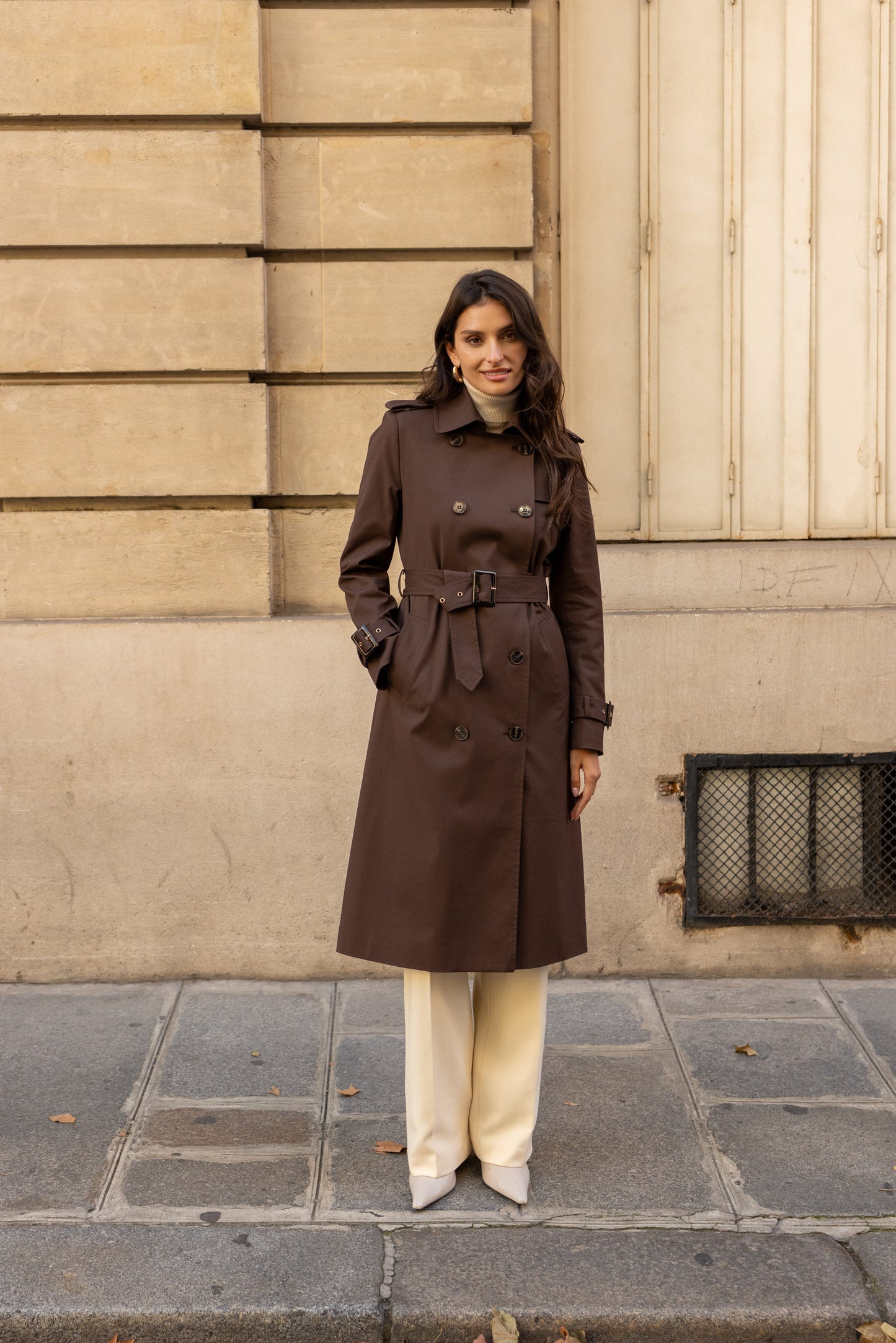 ANABELLE BROWN COAT