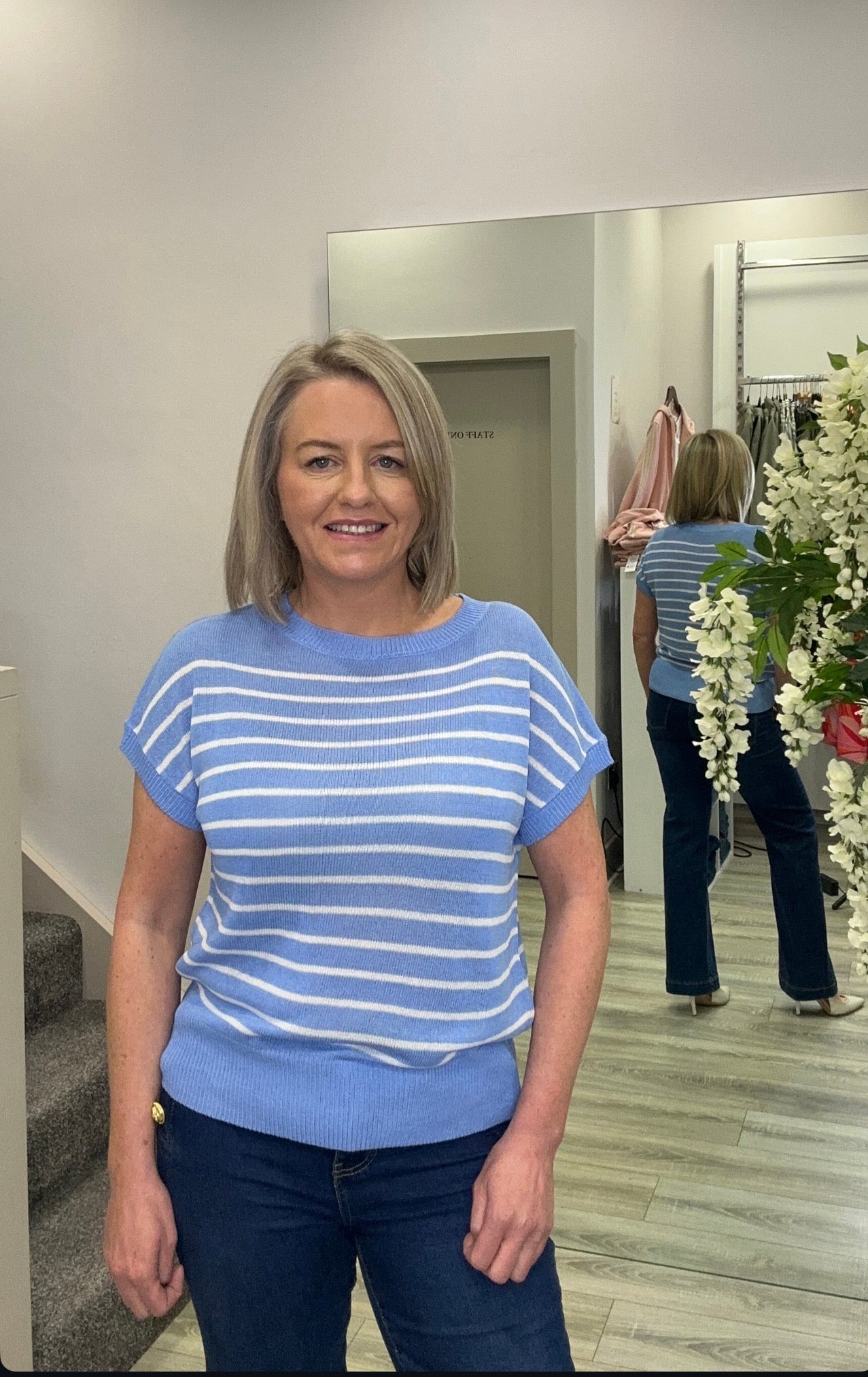YSA BLUE TOP