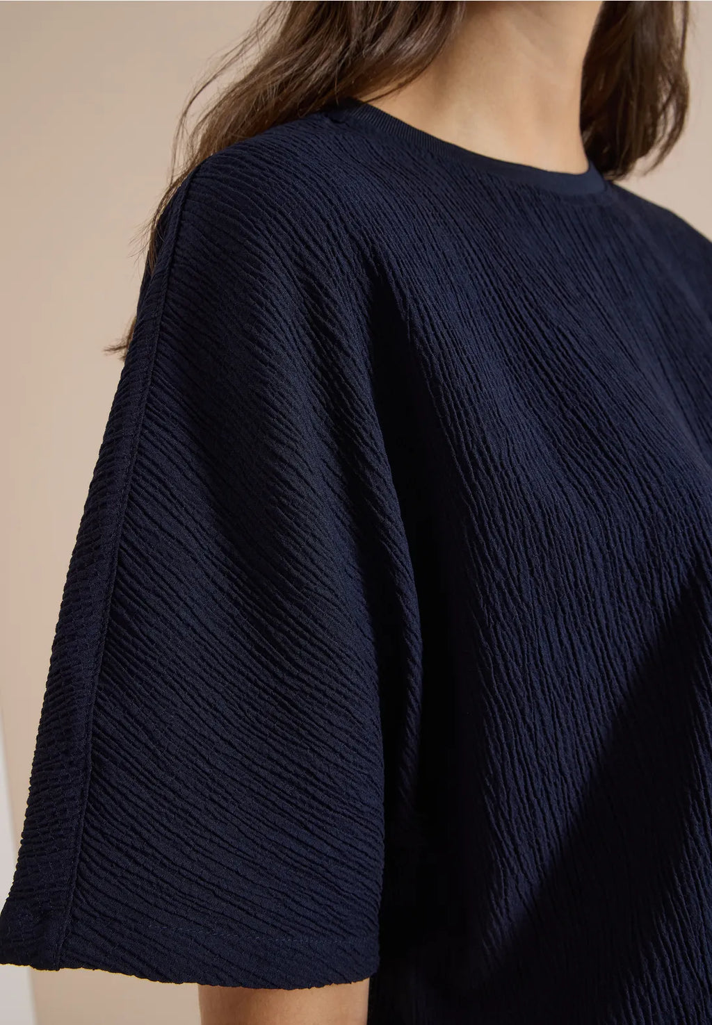MONROE NAVY TOP