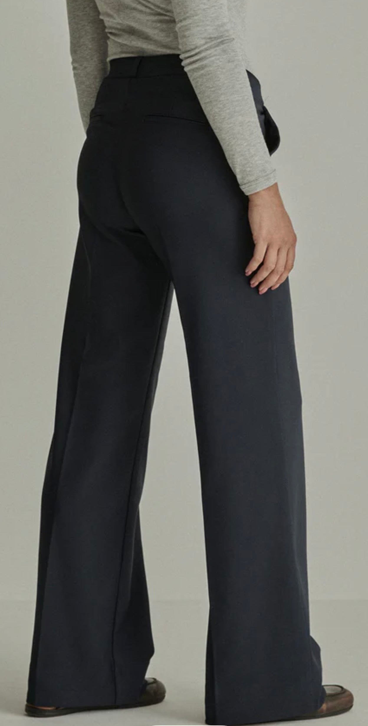 MIRA NAVY TROUSERS