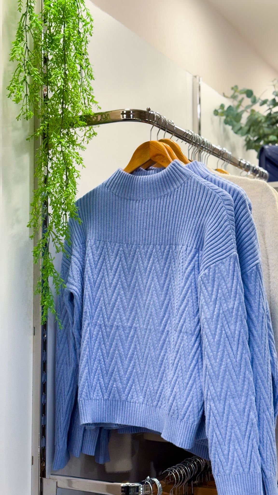 HARPER BLUE KNIT