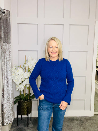 HORTENSIA BLUE KNIT