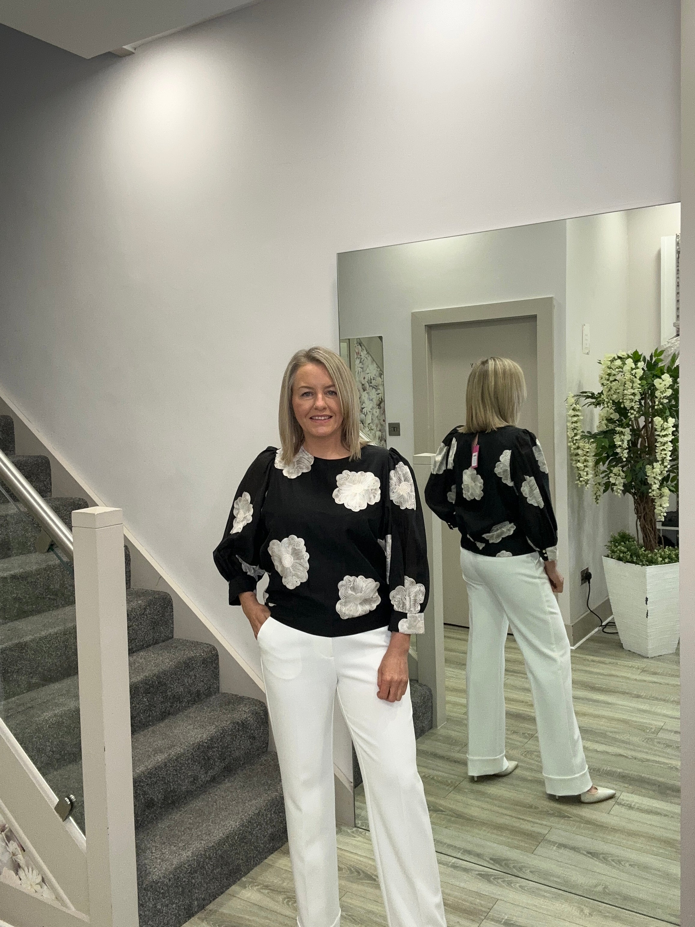 CAOBA BLACK BLOUSE