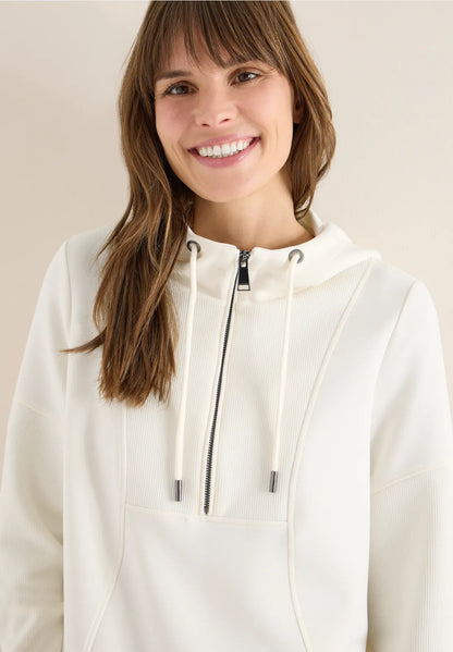 CREAM TROYER HOODY