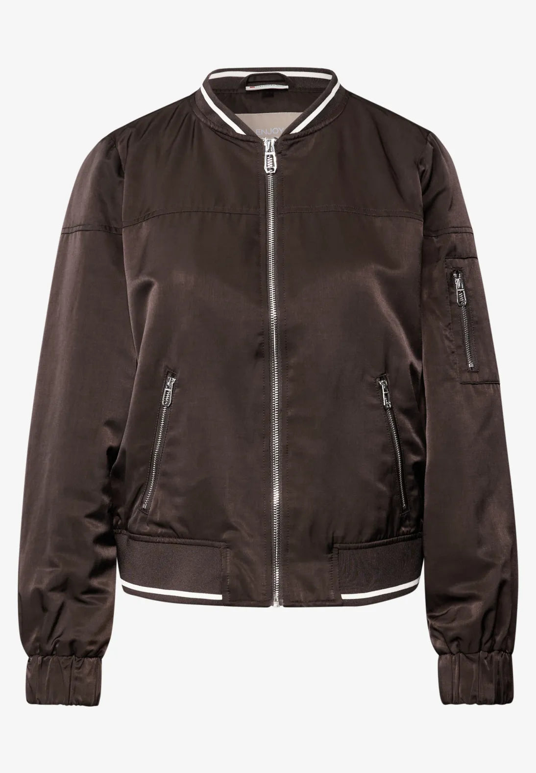 GEMMA BROWN BOMBER JACKET