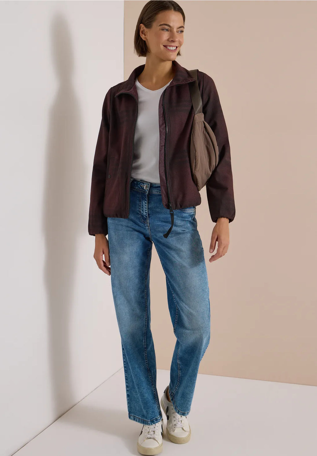 BRIA BURGUNDY JACKET