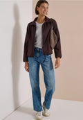 BRIA BURGUNDY JACKET
