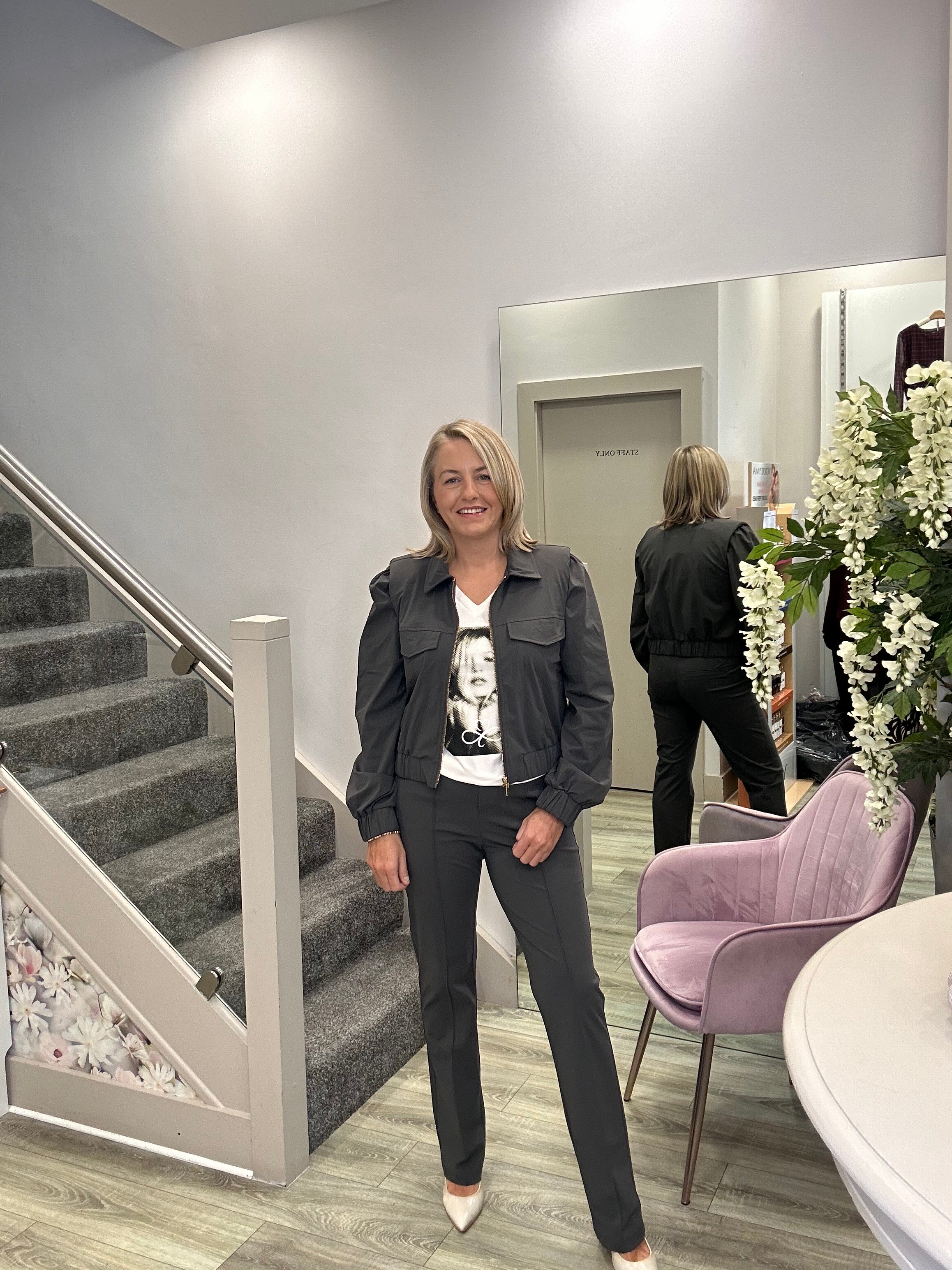 PEARL GREY JACKET