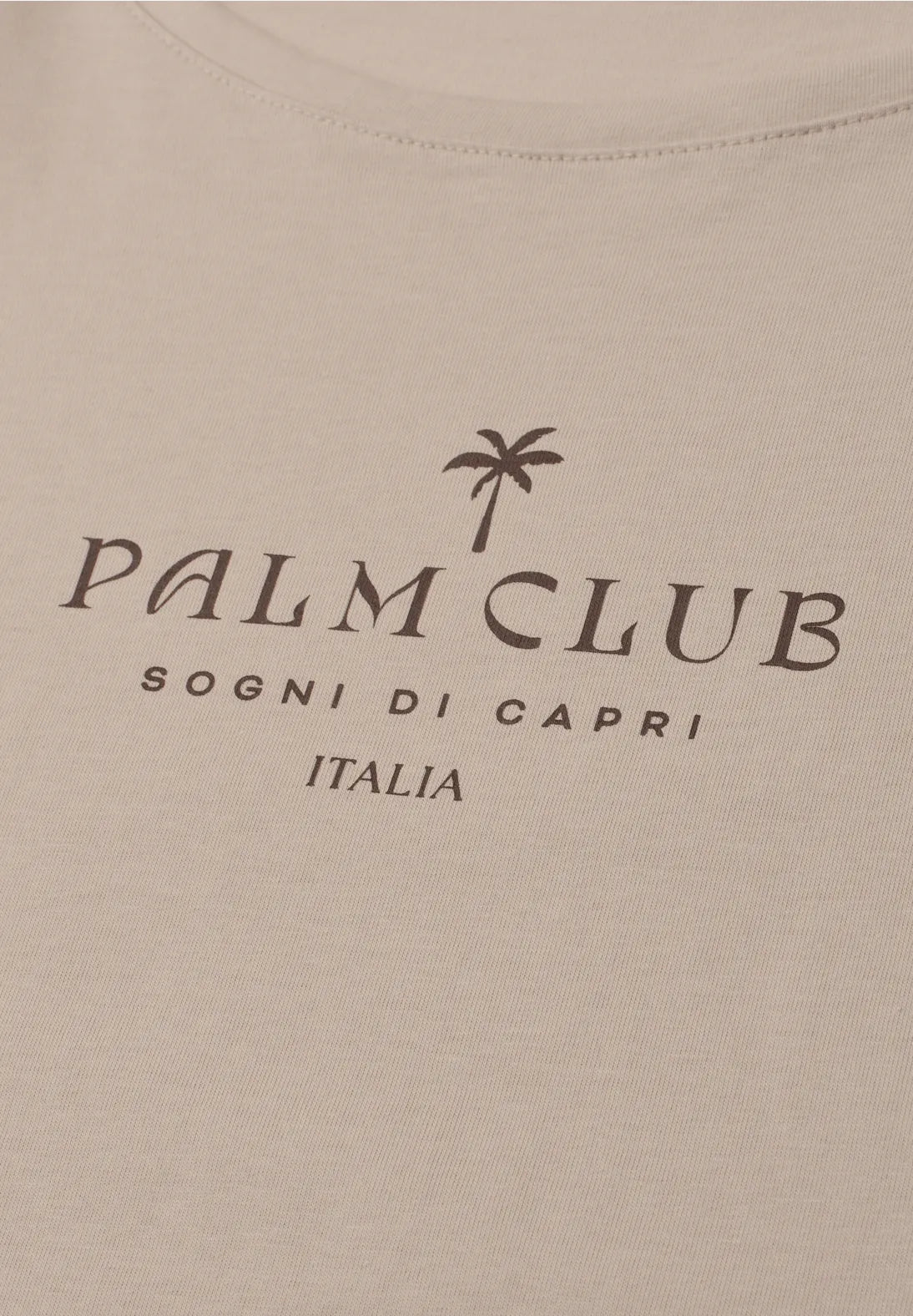 PALM BEIGE TEE