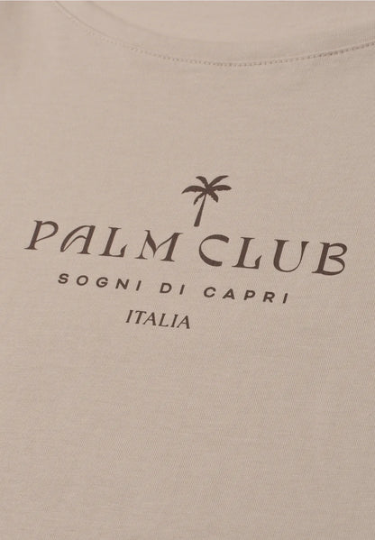 PALM BEIGE TEE