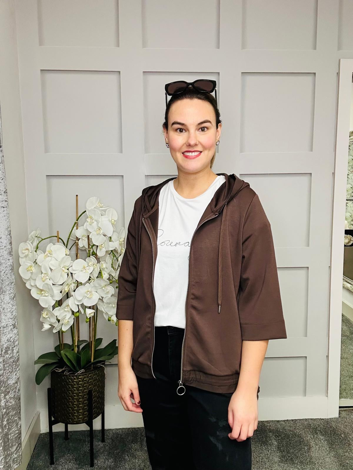SIMONE BROWN HOODY
