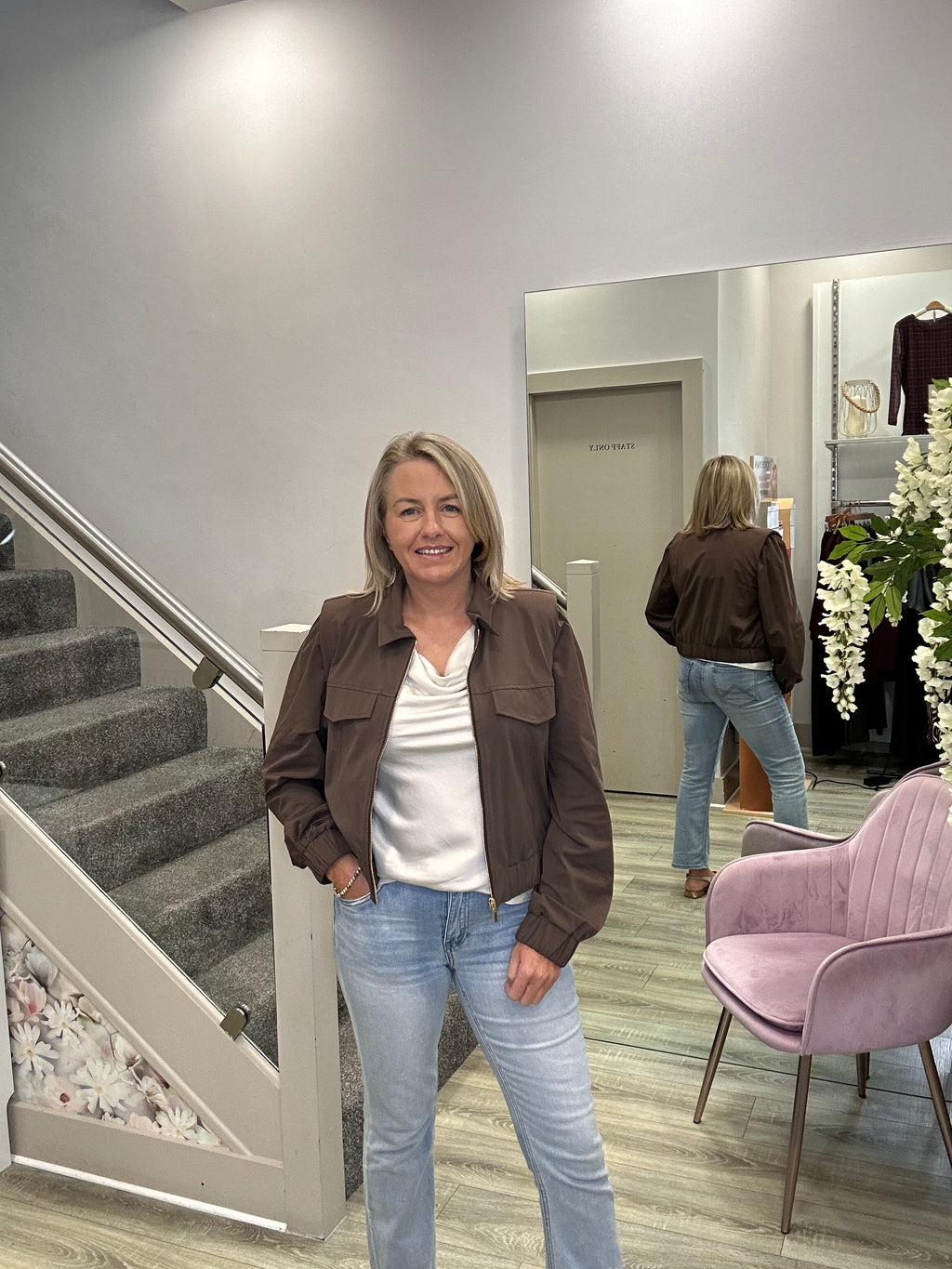 PEARL BROWN JACKET