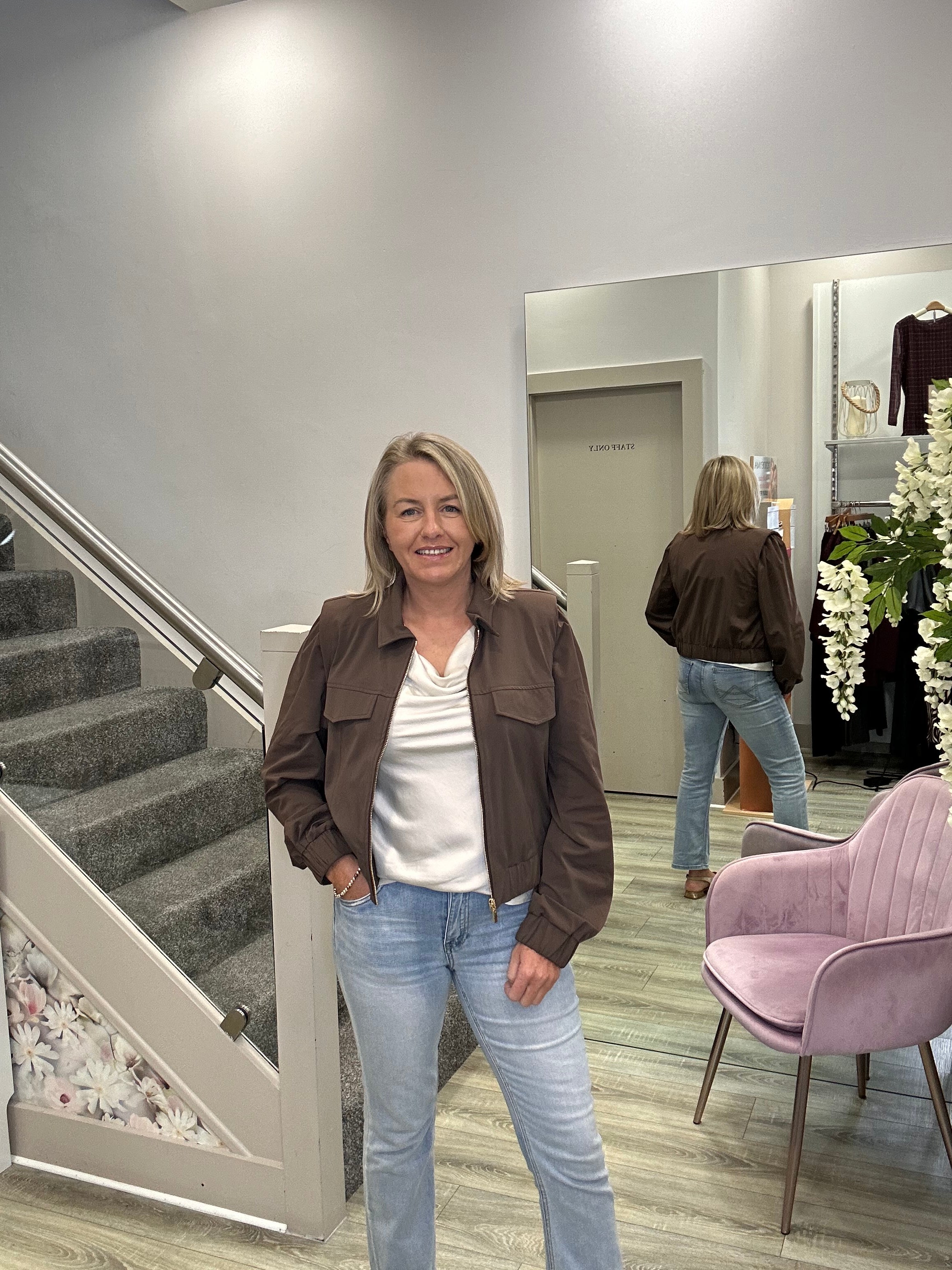 PEARL BROWN JACKET