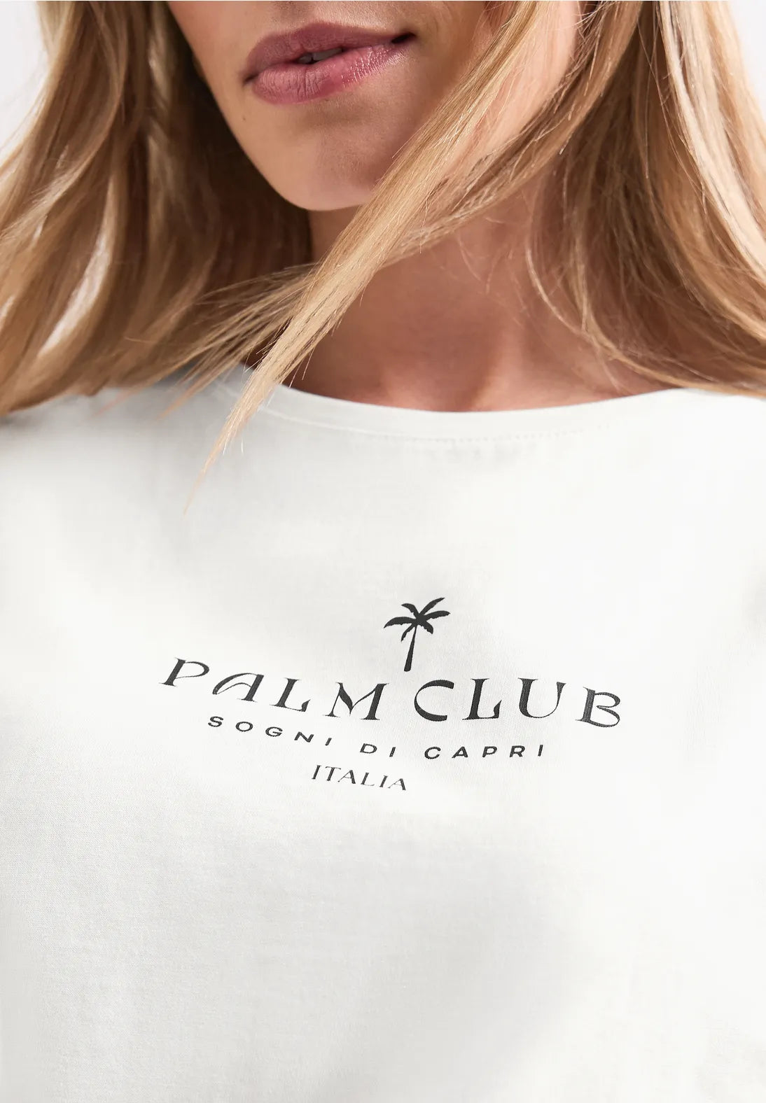 PALM WHITE TEE