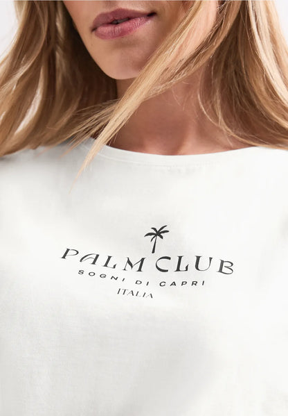 PALM WHITE TEE