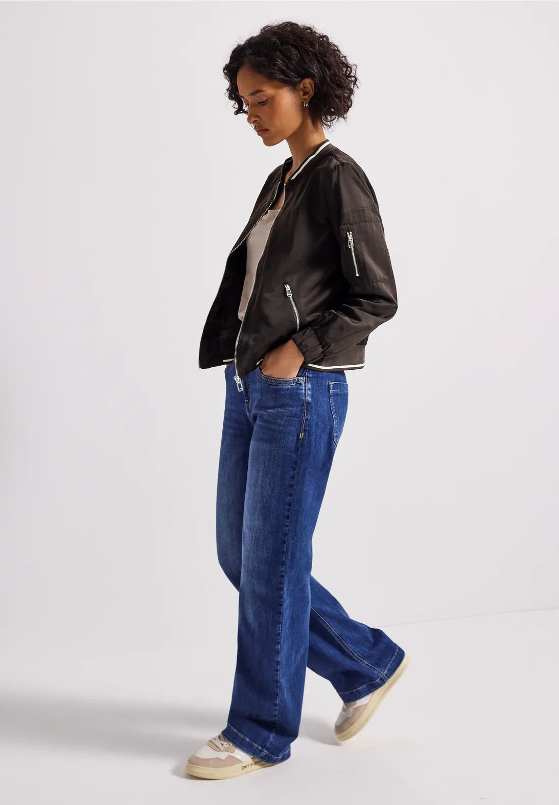 GEMMA BROWN BOMBER JACKET