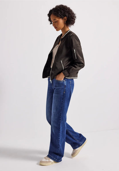 GEMMA BROWN BOMBER JACKET