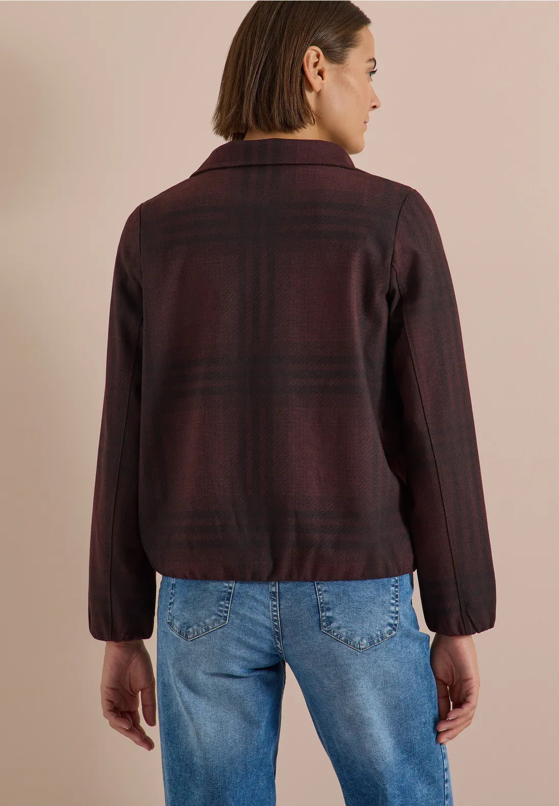 BRIA BURGUNDY JACKET