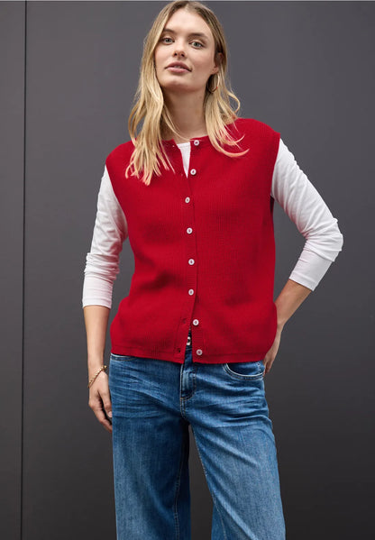 ARMELL RED PULLOVER