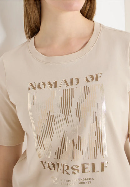 ELIZA BEIGE TEE