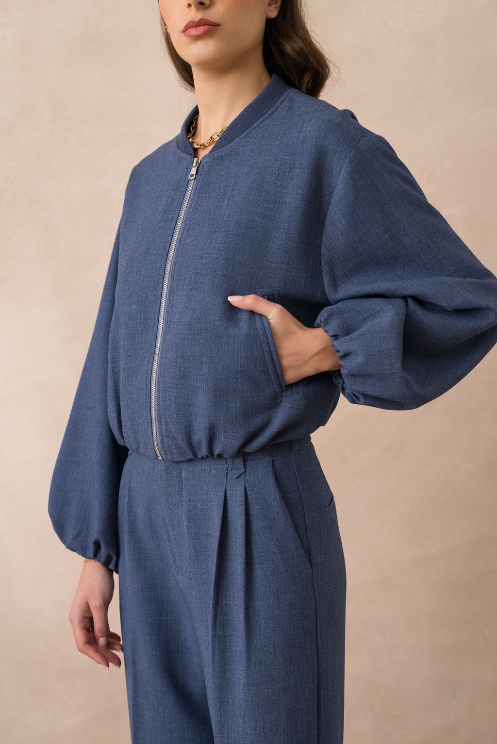 SINEAD DENIM BLUE TROUSER