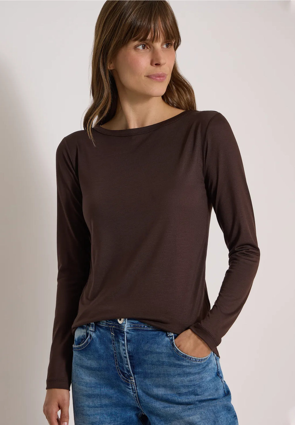 LALA BROWN TOP