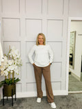 NINA MOCHA TROUSER