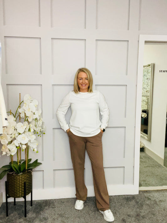 NINA MOCHA TROUSER