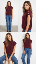 YETTA WINE KNIT