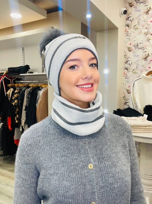 CELINA GREY HAT