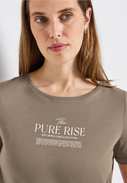 PURE MOCHA TEE