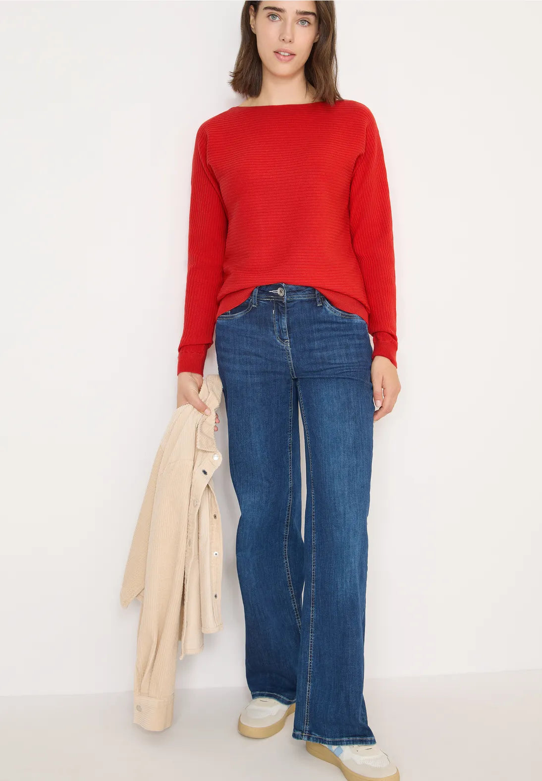 CATHY BURNT ORANGE KNIT